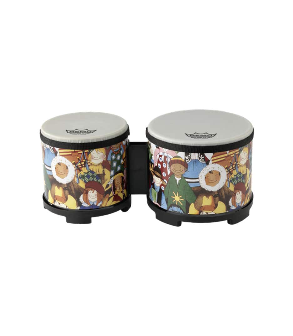 Remo - RHYTHM CLUB Bongos 5 6 Diameters Rhythm Kids