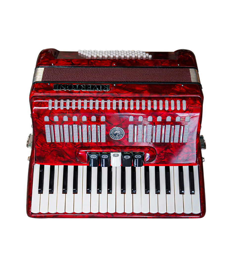 buy rivertone 60b rd 60 bass accordion medium  red color
