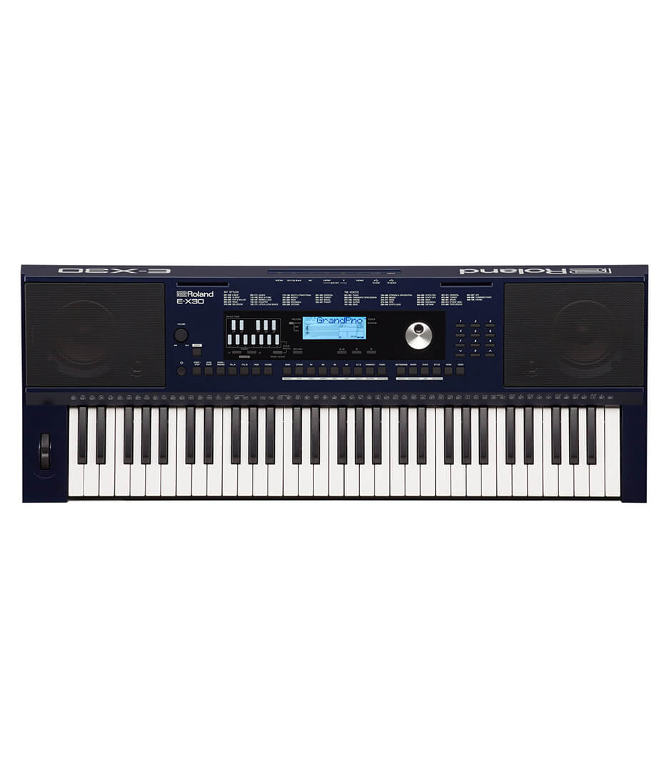 Roland - E X30 Arranger keyboard dark blue