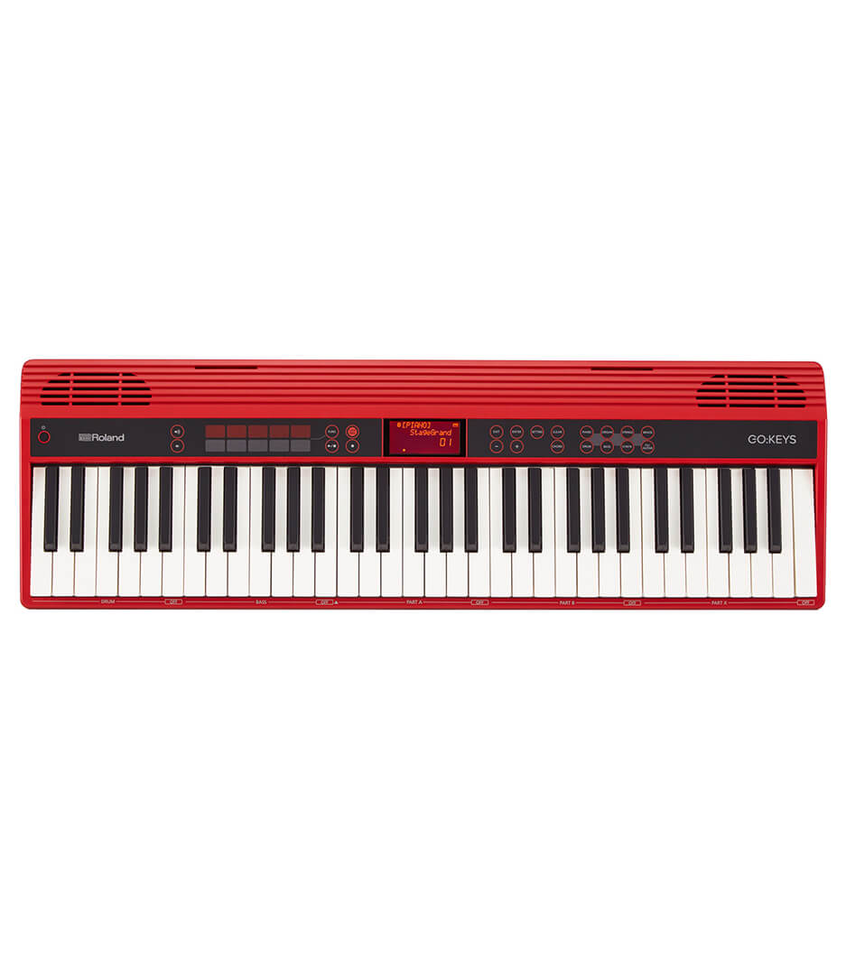 buy roland go 61k 61 keys home piano red