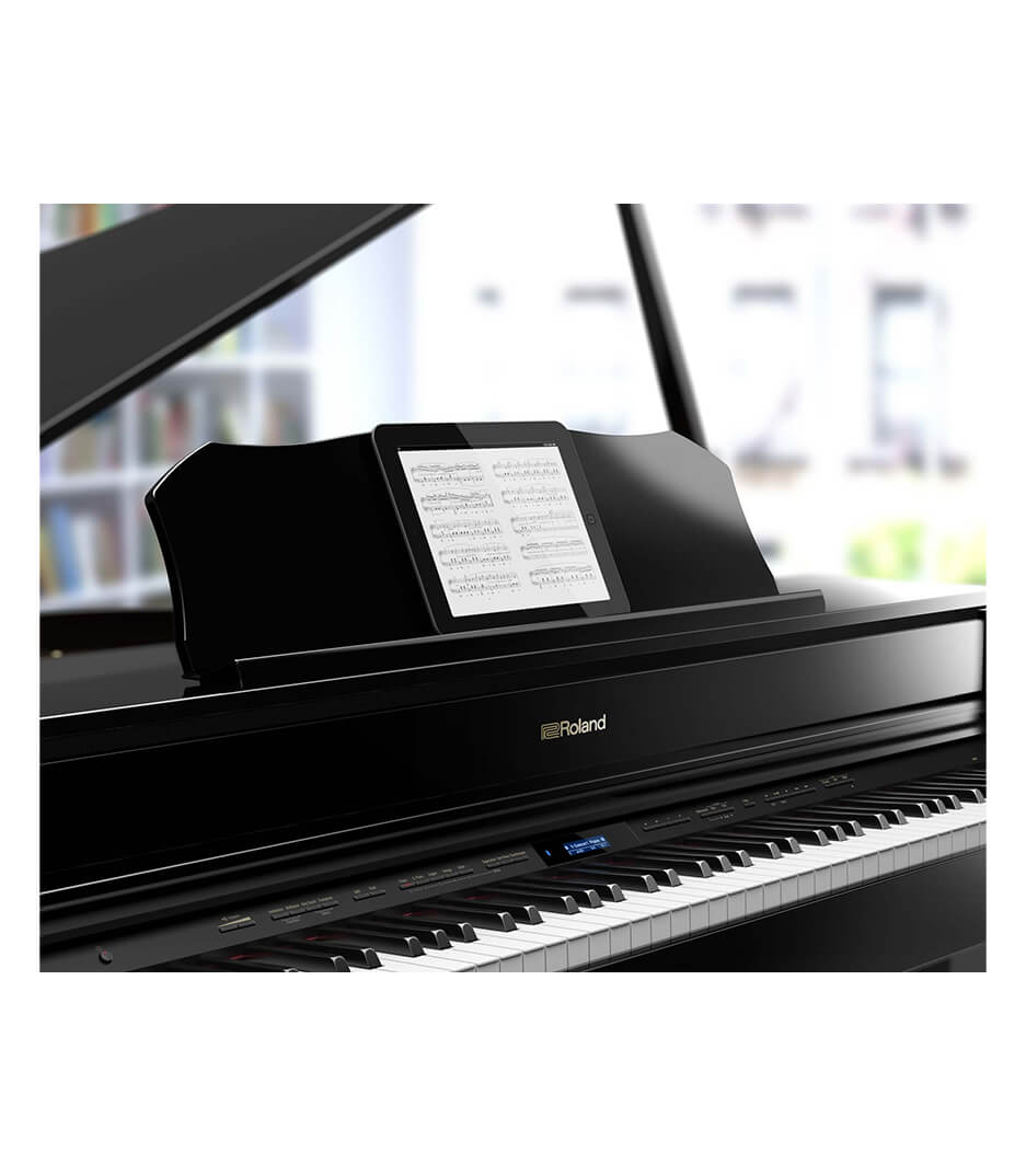 Roland GP607 digital grand piano in polished ebony - GP607-PE - Melody House Dubai, UAE