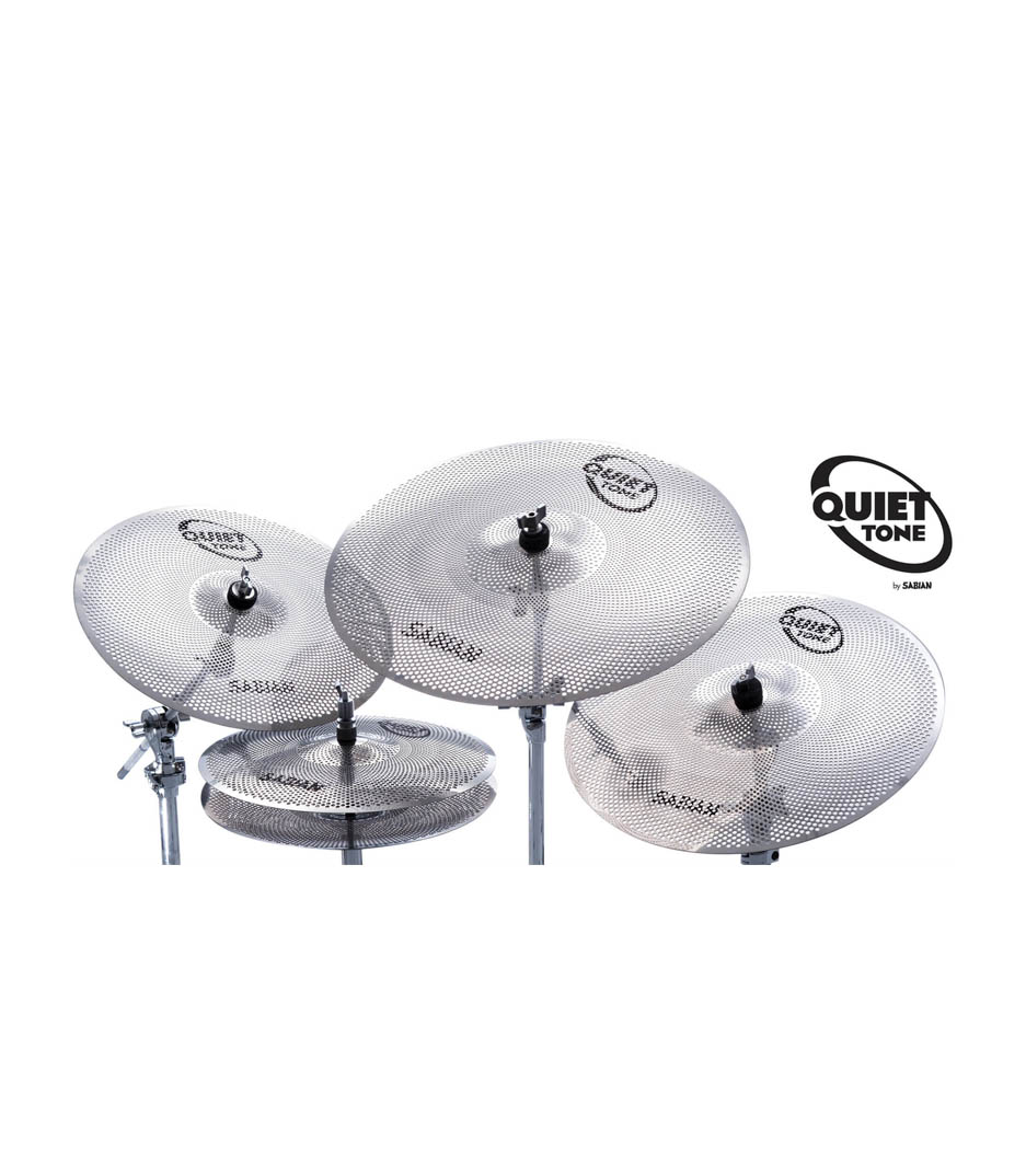 Quiet Tone Practice Cymbals Box 14 16 18 20 Inch - QTPC504 - Melody House Dubai, UAE