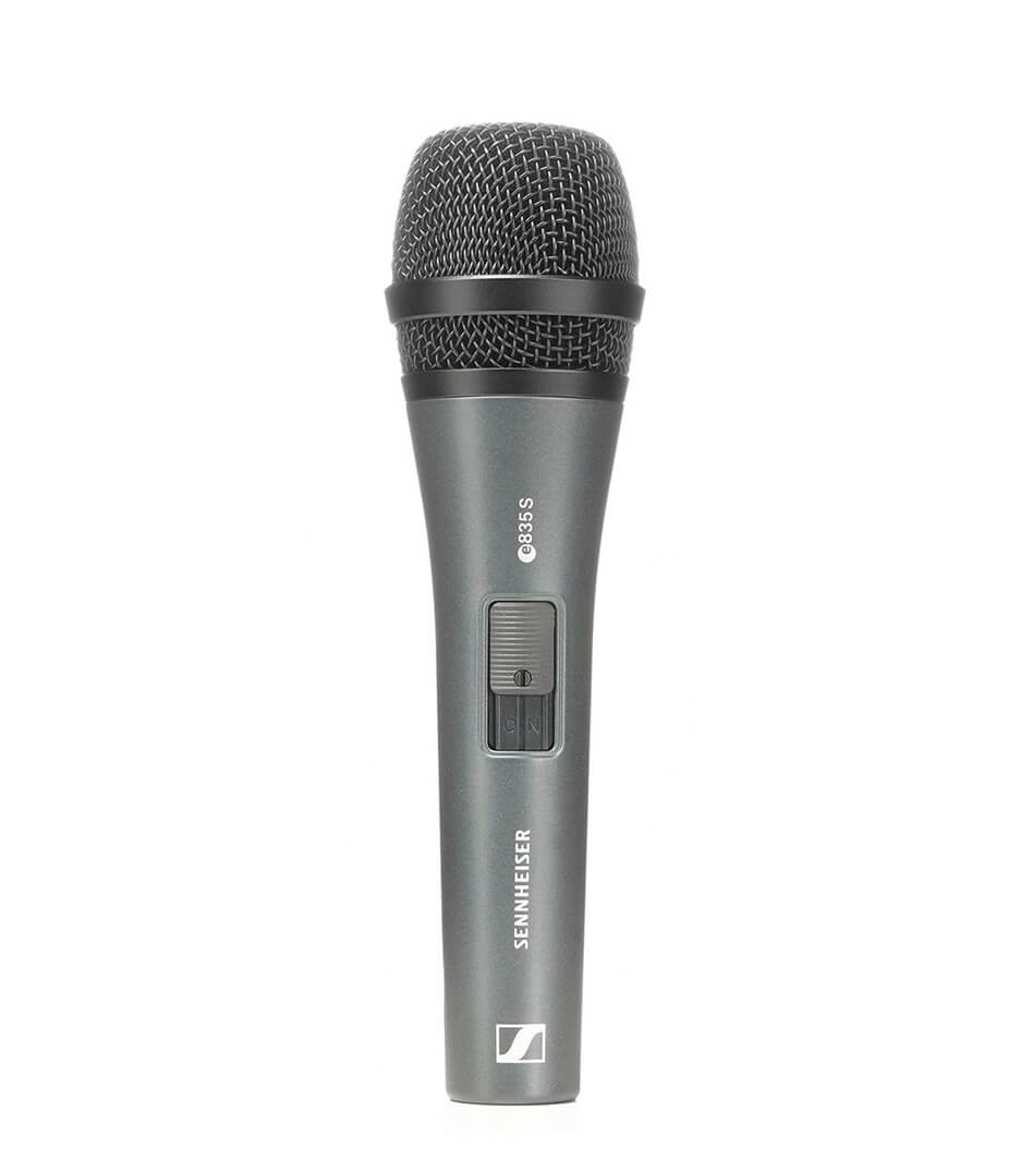 Sennheiser e835S Handheld Cardioid Dynamic Microphone with On/Off Switch