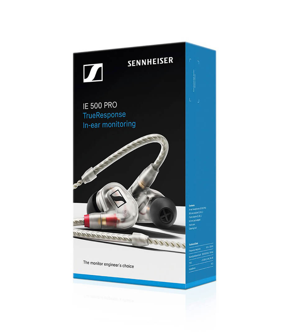 Sennheiser - IE 500 PRO CLEAR - Melody House Musical Instruments