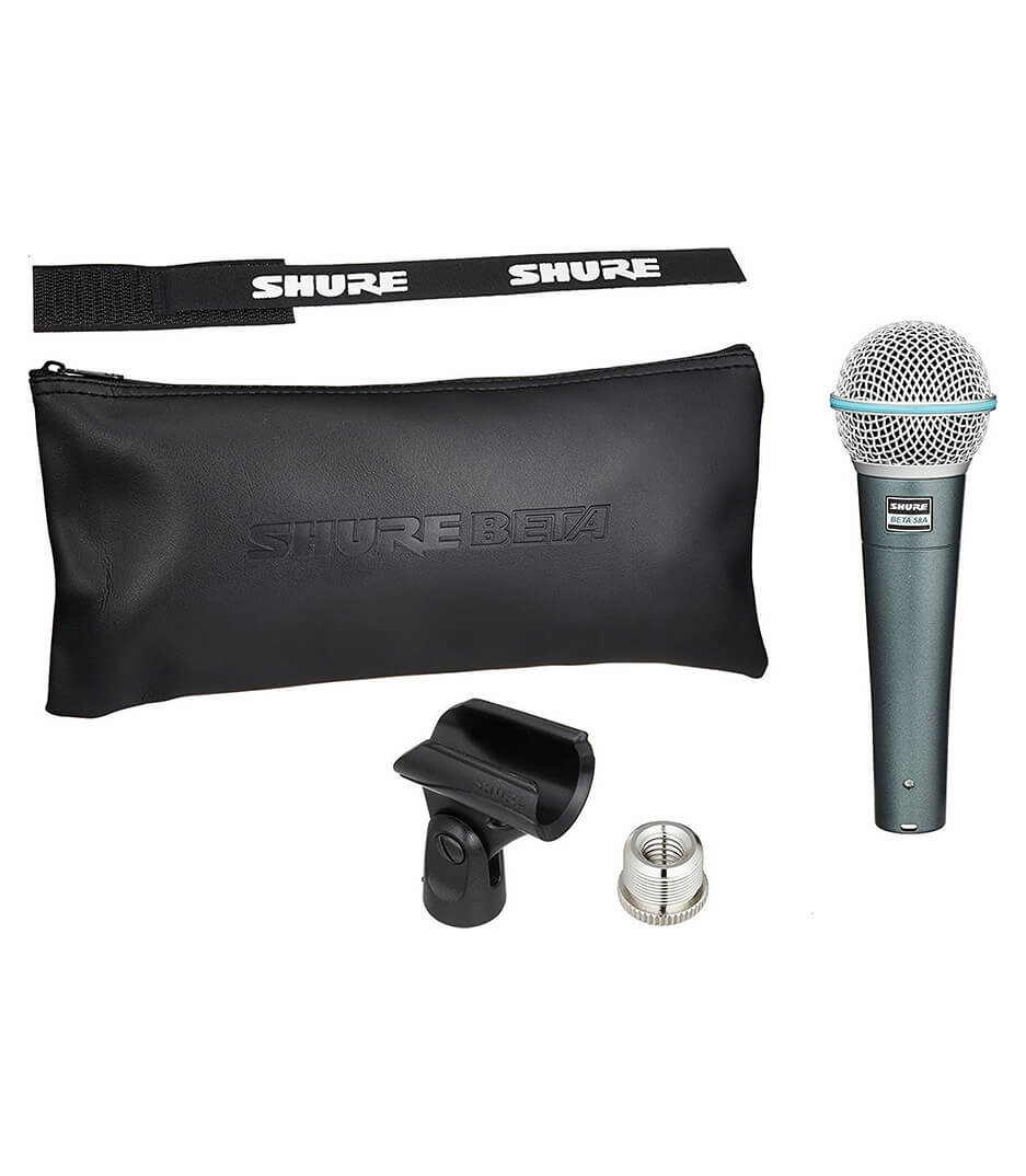 Beta 58A Supercardiod Vocal Dynamic Microphone - BETA 58A - Melody House Dubai, UAE