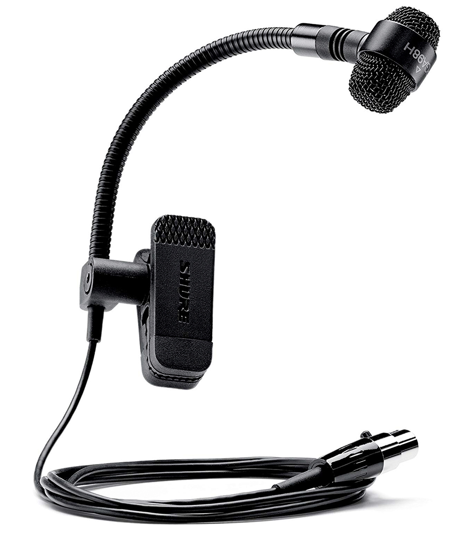 buy shure pga98h tqg cardioid condenser clip on instr mic