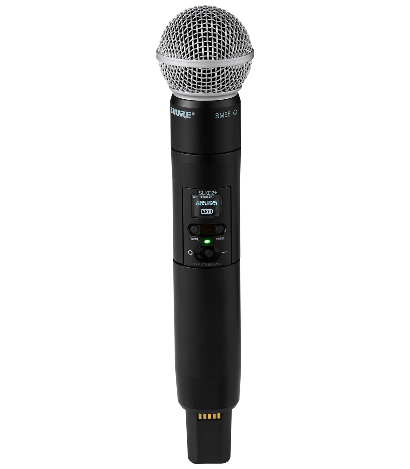 SLXD24 UK 58 G65 Handheld System SM58 - SLXD24+UK/58-G65 - Melody House Dubai, UAE