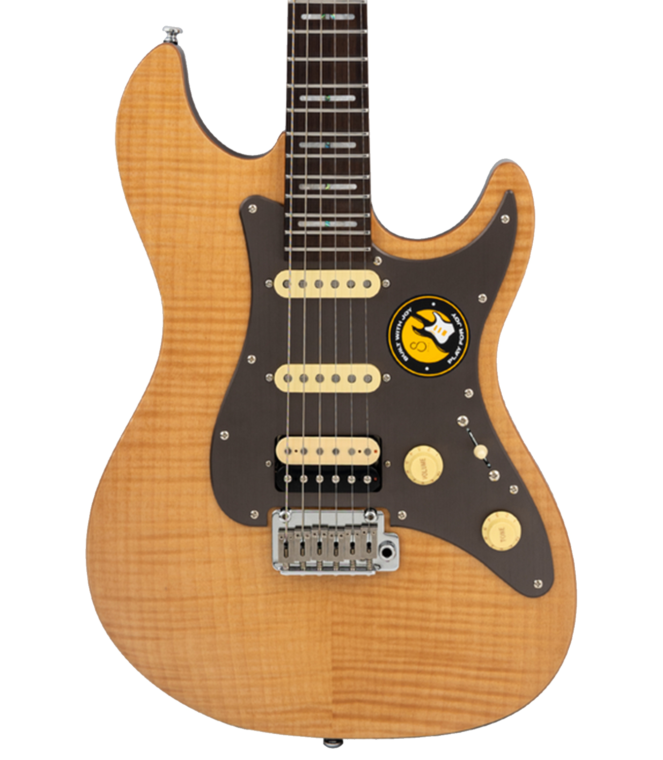 S7 FM NT S7 Larry Carlton Flammed Maple Signature - S7 FM-NT - Melody House Dubai, UAE
