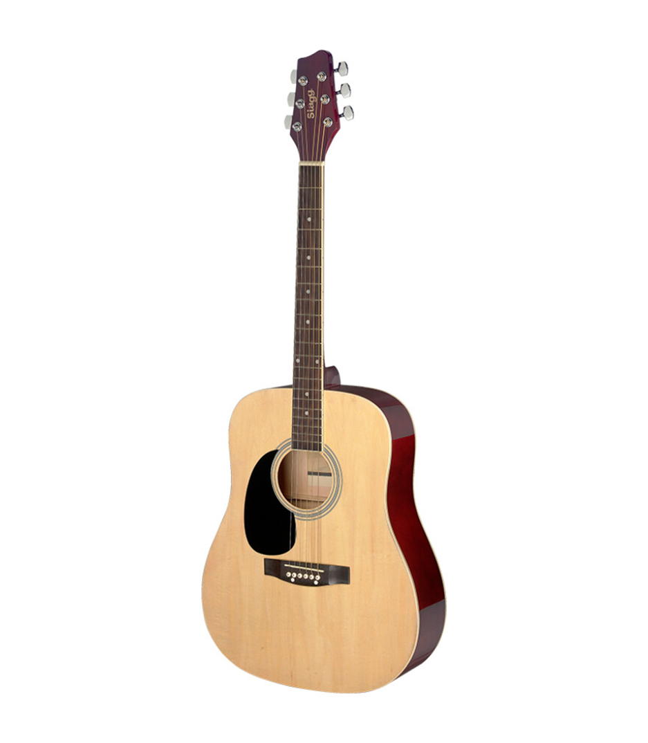 buy stagg sa20d lh n 4 4 dreadnought ac gt natural