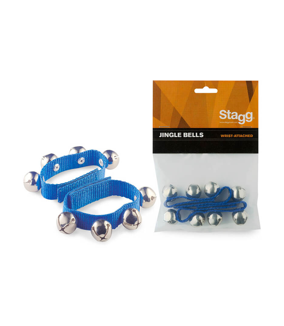 Stagg - SWRB4 S BL 2 SMALL WRIST BELL W 4 BELL BL