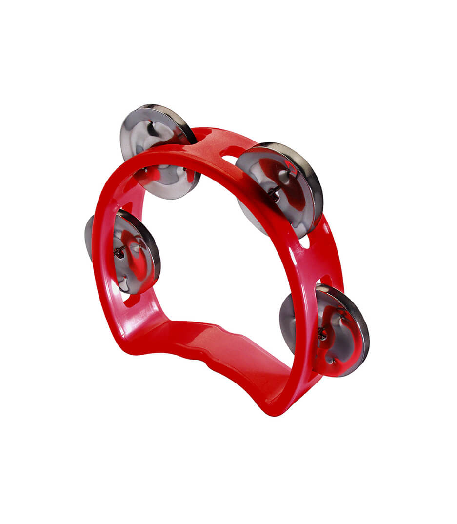 Stagg - TAB MINI RD CUTAWAY TAMBOURINE 4JING RED