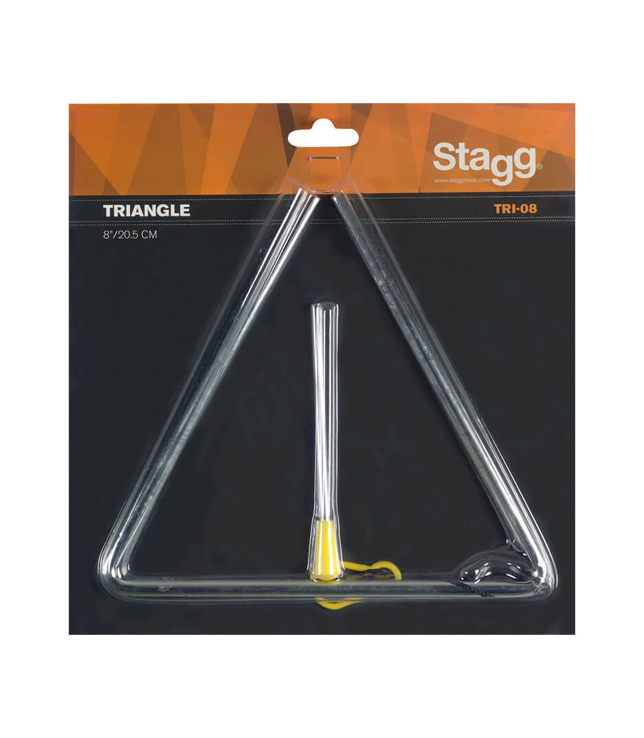 Stagg - TRI 8 12mm 8inch TRIANGLE WITH BEATER