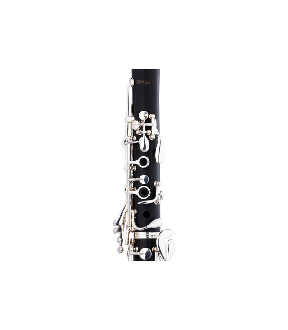 WS CL211S Bb BHM CLARINET 17KEY BAK SILV - WS-CL211S - Melody House Dubai, UAE