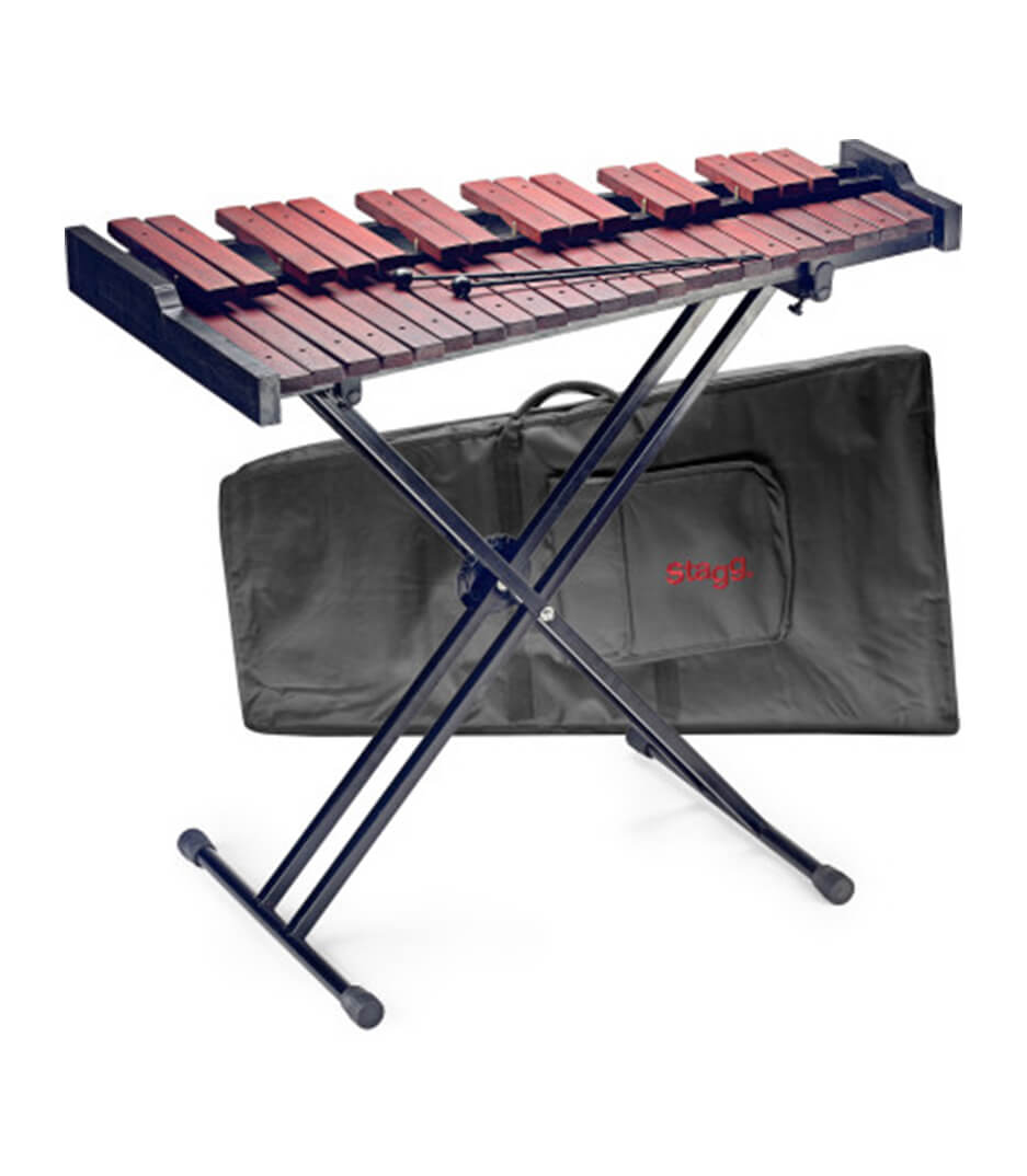 buy stagg xylo set 37 xylophone with stand bag
