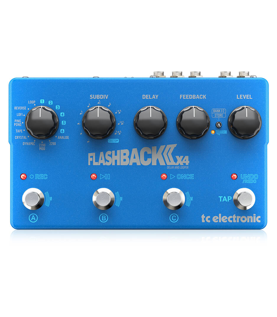 buy tcelectronics flashback 2x4 tc pedal flashback 2 x4 delay