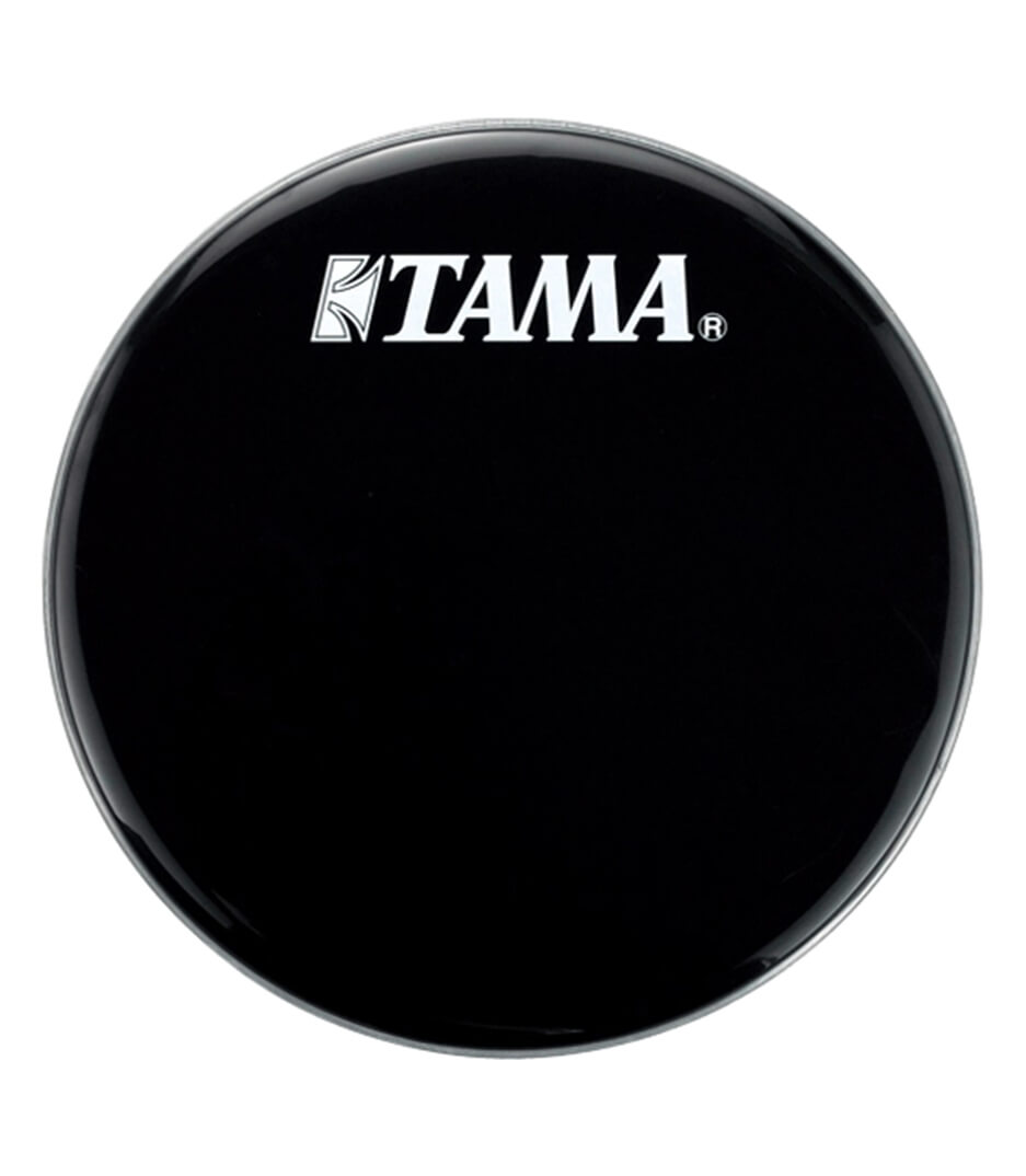 buy tama bk22bmws bass drum front head 22 black w logo
