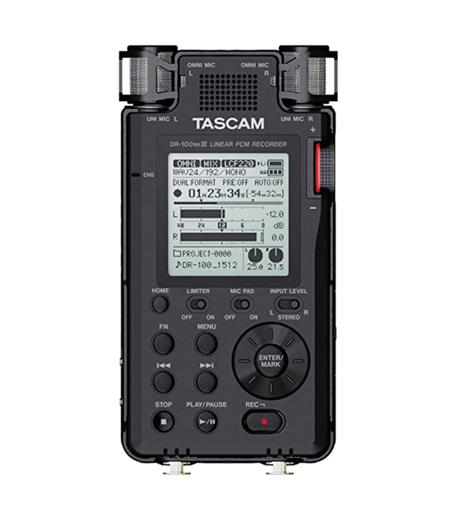 Tascam - DR 100MK3 Portable Digital Recorder