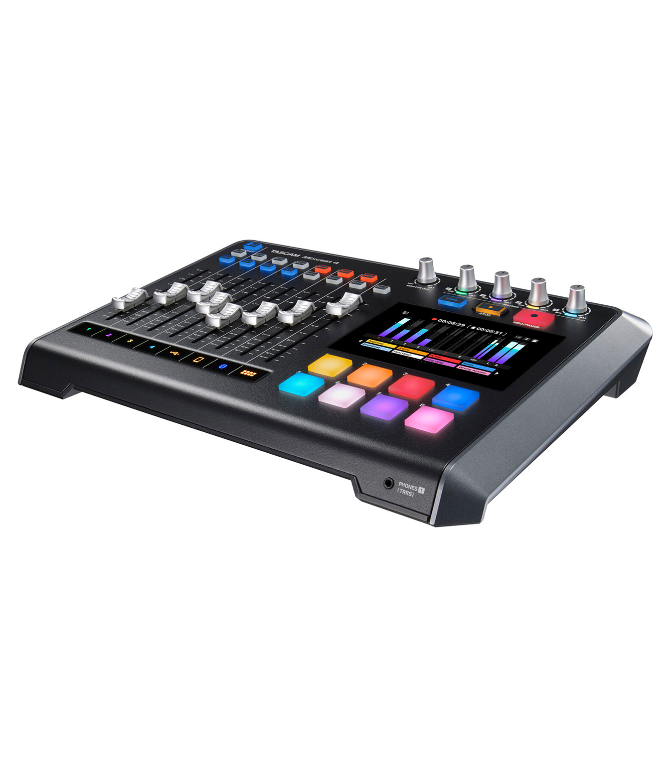 MIXCAST 4 TASCAM Mixcast 4 Podcast Mixer Recorder - MIXCAST 4 - Melody House Dubai, UAE