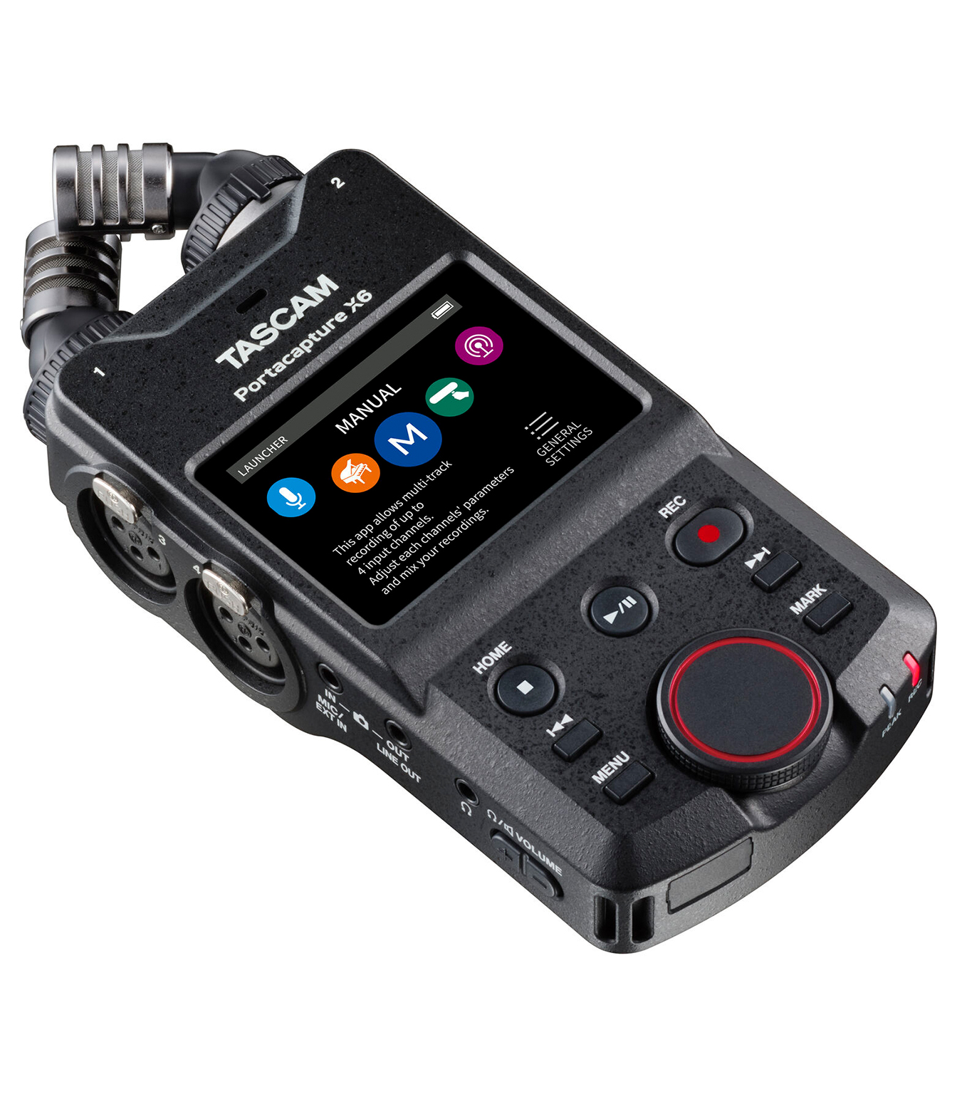 Portacapture X6 HANDHELD LINEAR PCM RECORDER W AUD - Portacapture X6 - Melody House Dubai, UAE