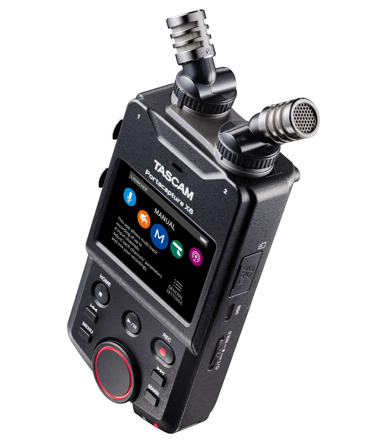 Portacapture X6 HANDHELD LINEAR PCM RECORDER W AUD - Portacapture X6 - Melody House Dubai, UAE