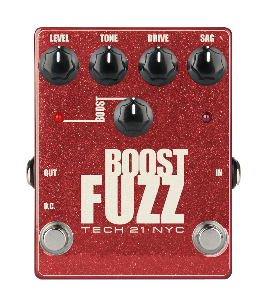 buy tech21 bstm f boost fuzz metallic analog fuzz with clean