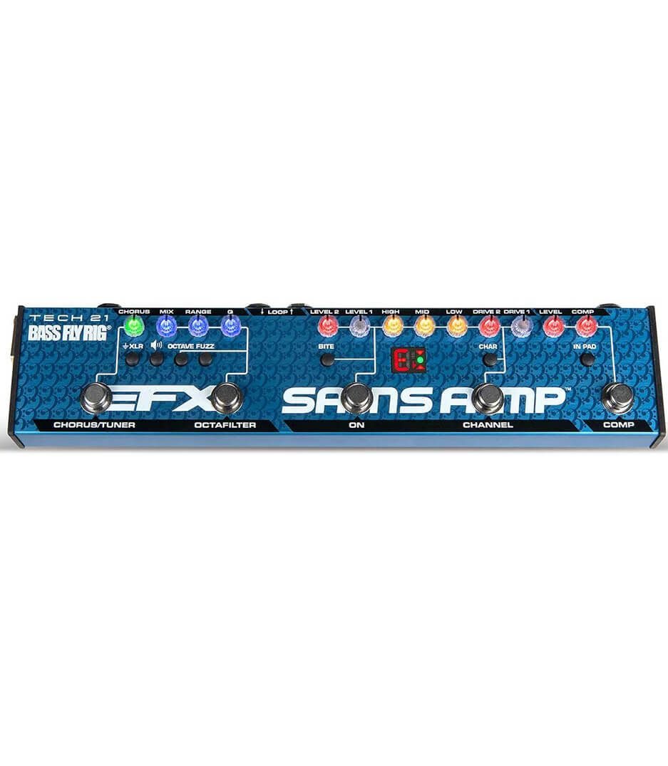 Tech21 - FR Bass V2 Bass Fly Rig v2  SansAmp Channel Switch