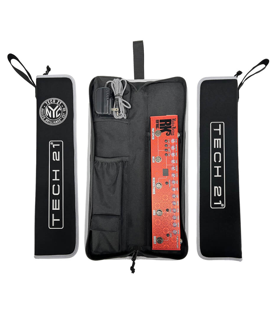 Tech21 - T21 GBFLY Fly Rig Gig Bag  Black w Silver logo. Ho