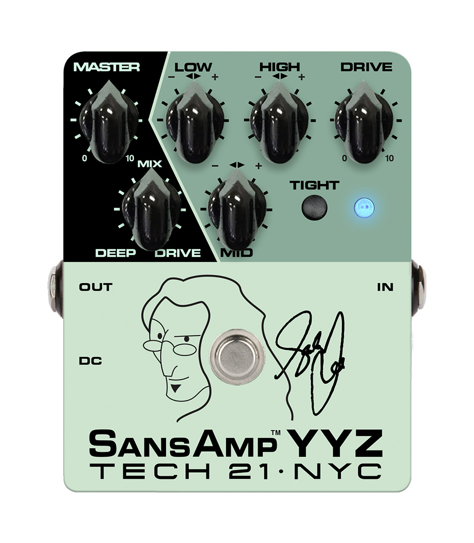 Tech21 - YYZ Geddy Lee Signature SansAmp YYZ Bass Pre amp