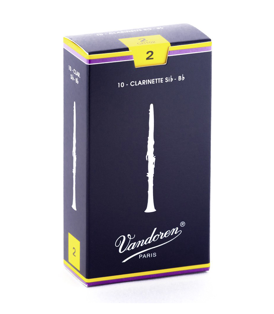 buy vandoren cr102 box of 10 trad bb clar reeds n 2