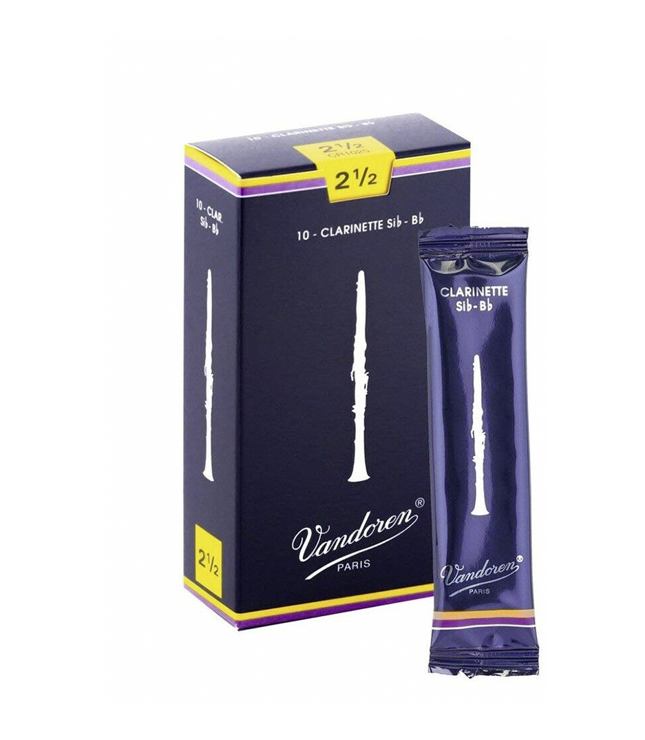 buy vandoren cr1025 box of 10 trad bb clar reeds n 2 5