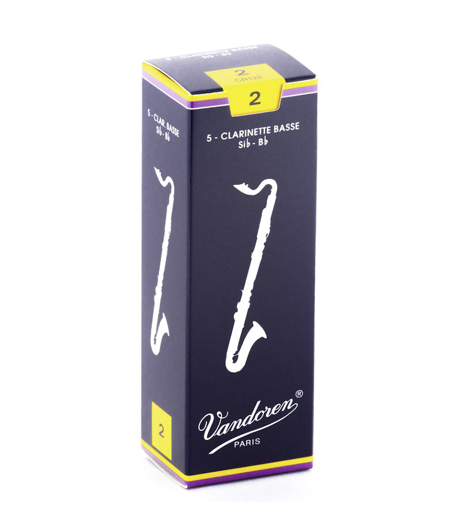 buy vandoren cr122 box of 5 bass clar reeds n 2