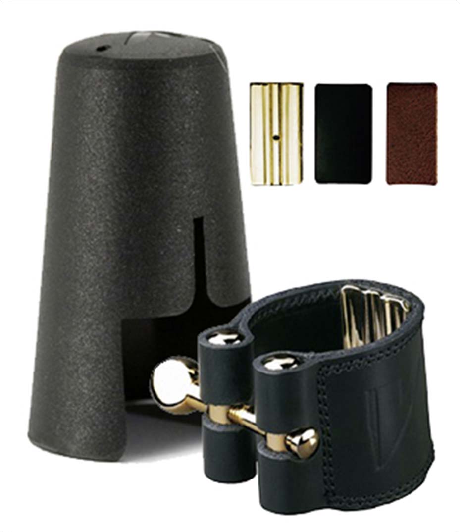 LC27P Alto sax leather ligature plastic cap - LC27P - Melody House Dubai, UAE