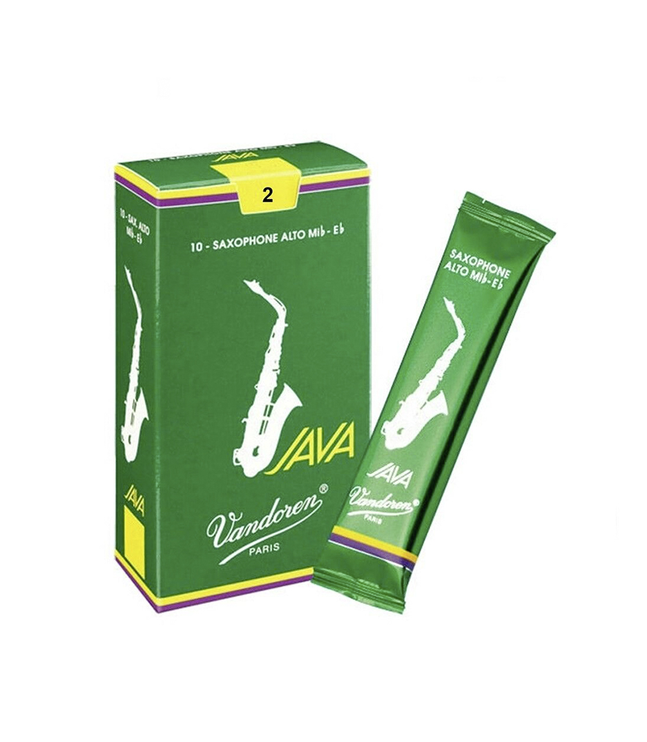 buy vandoren sr262 box of 10 java alto sax reeds n 2