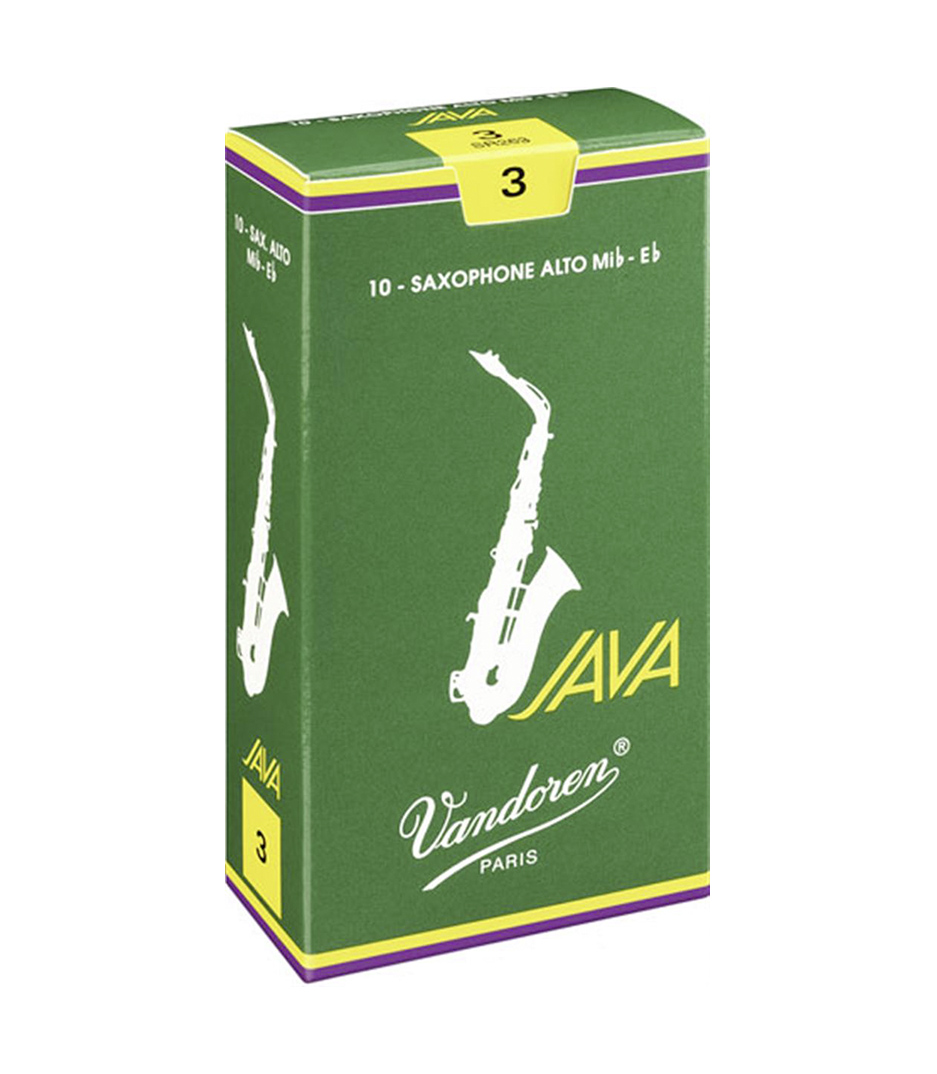 Vandoren - SR263 Box of 10 Java alto sax reeds n 3