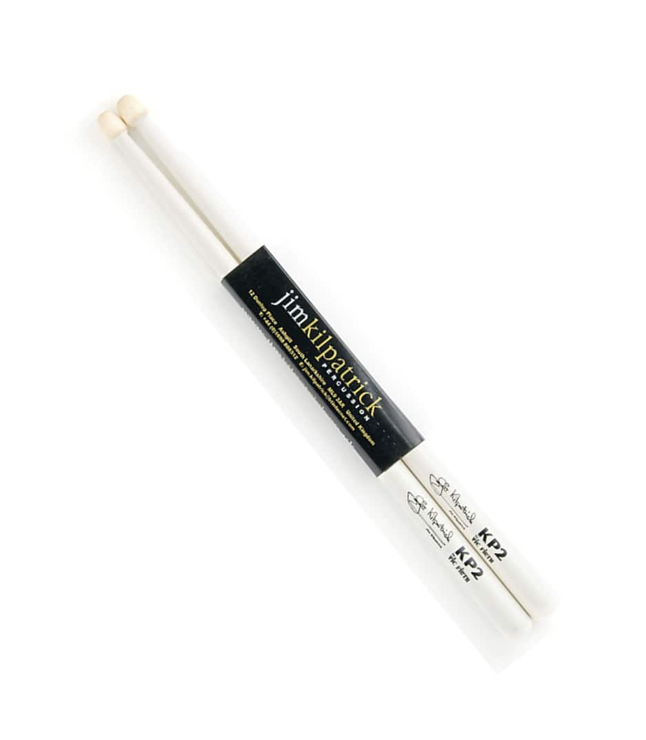 buy vicfirth jim kilpatrick kp2 white finish snare stick