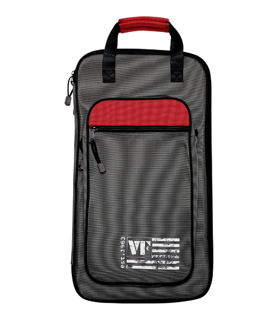 buy vicfirth sbag4 stick bag grey w red trim