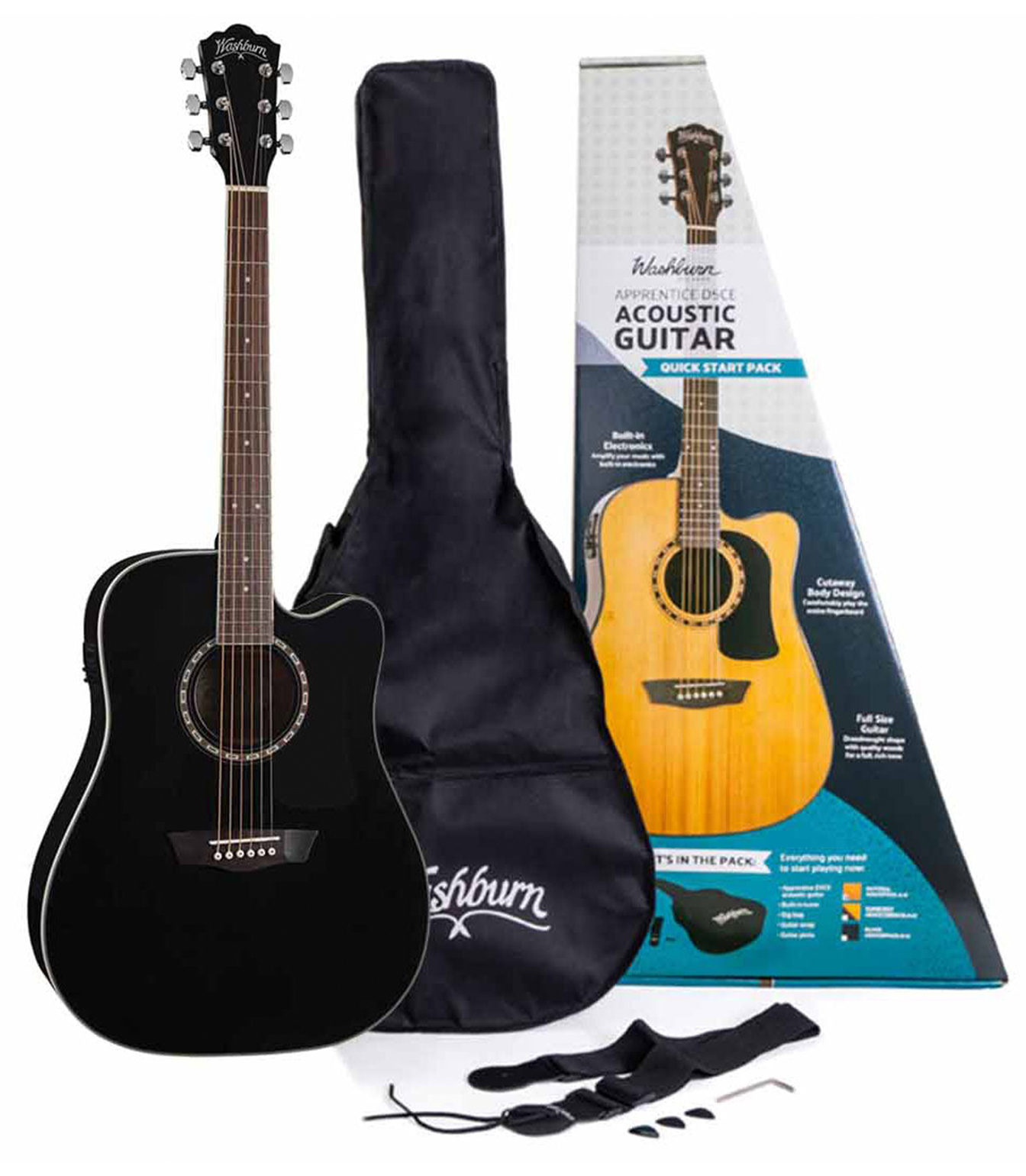 AD5CEBPACK A U Apprentice Series Electro Acoustic - AD5CEBPACK-A-U - Melody House Dubai, UAE