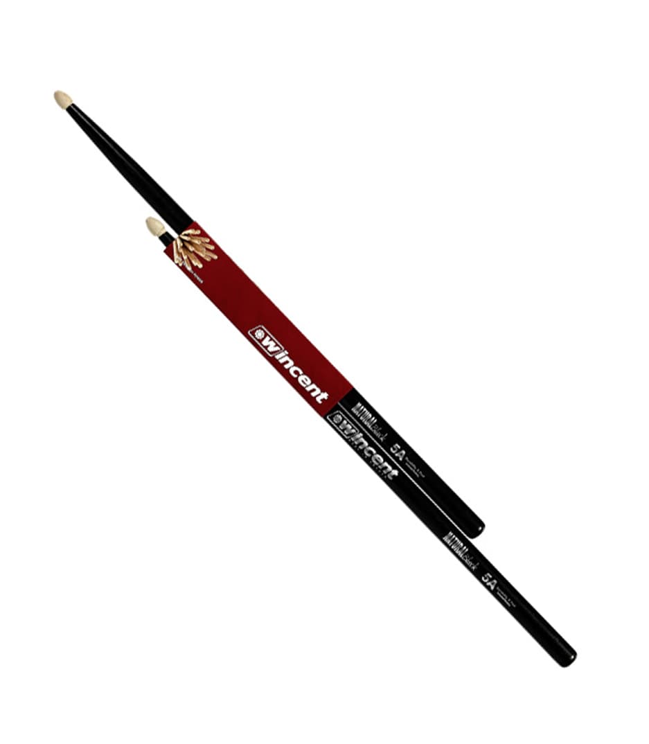 buy wincent w 5acb 5acw hickory black finish drum sticks