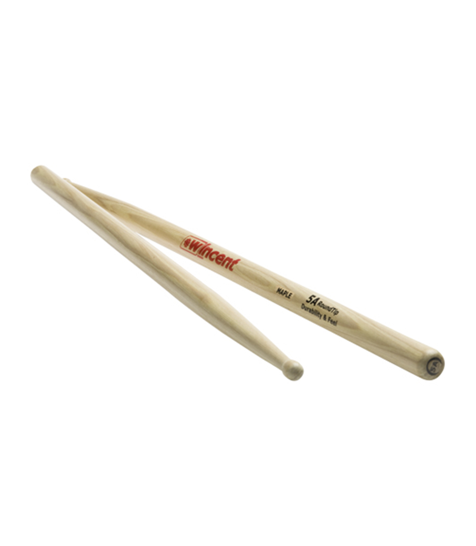 buy wincent w 5amrt 5a round tip maple sticks