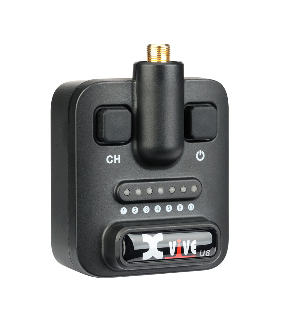 thumbnail image 2 of Xvive U8 Wireless Acoustic Guitar System With Case – 2.4GHz, Supercardioid Mic, 5ms Latency 2 of 14