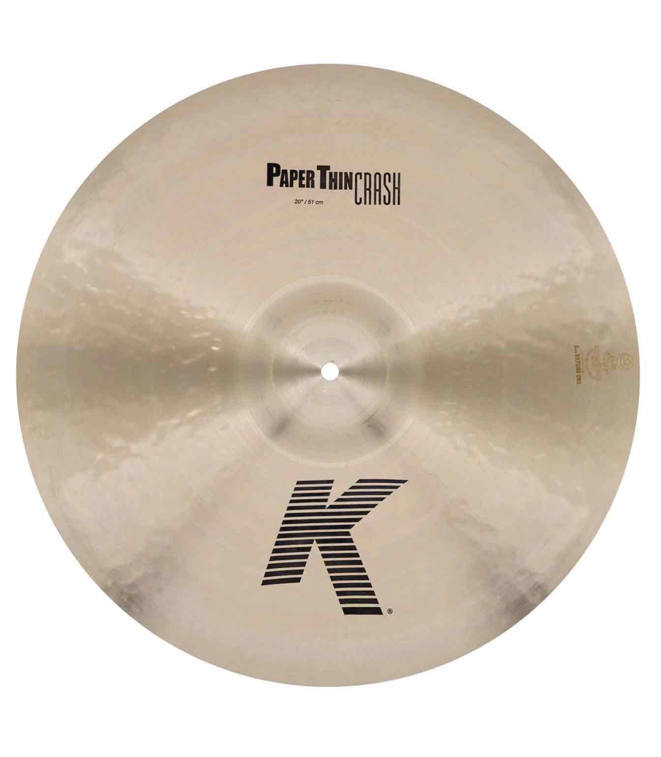 K2820 20 K Zildjian Paper Thin Crash - K2820 - Melody House Dubai, UAE